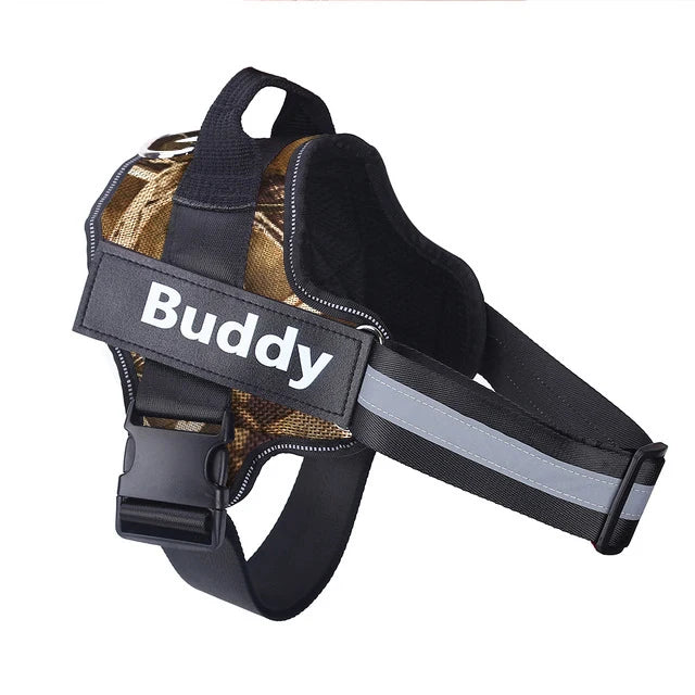 Senior Dog Walking Harness – Reflective & Adjustable