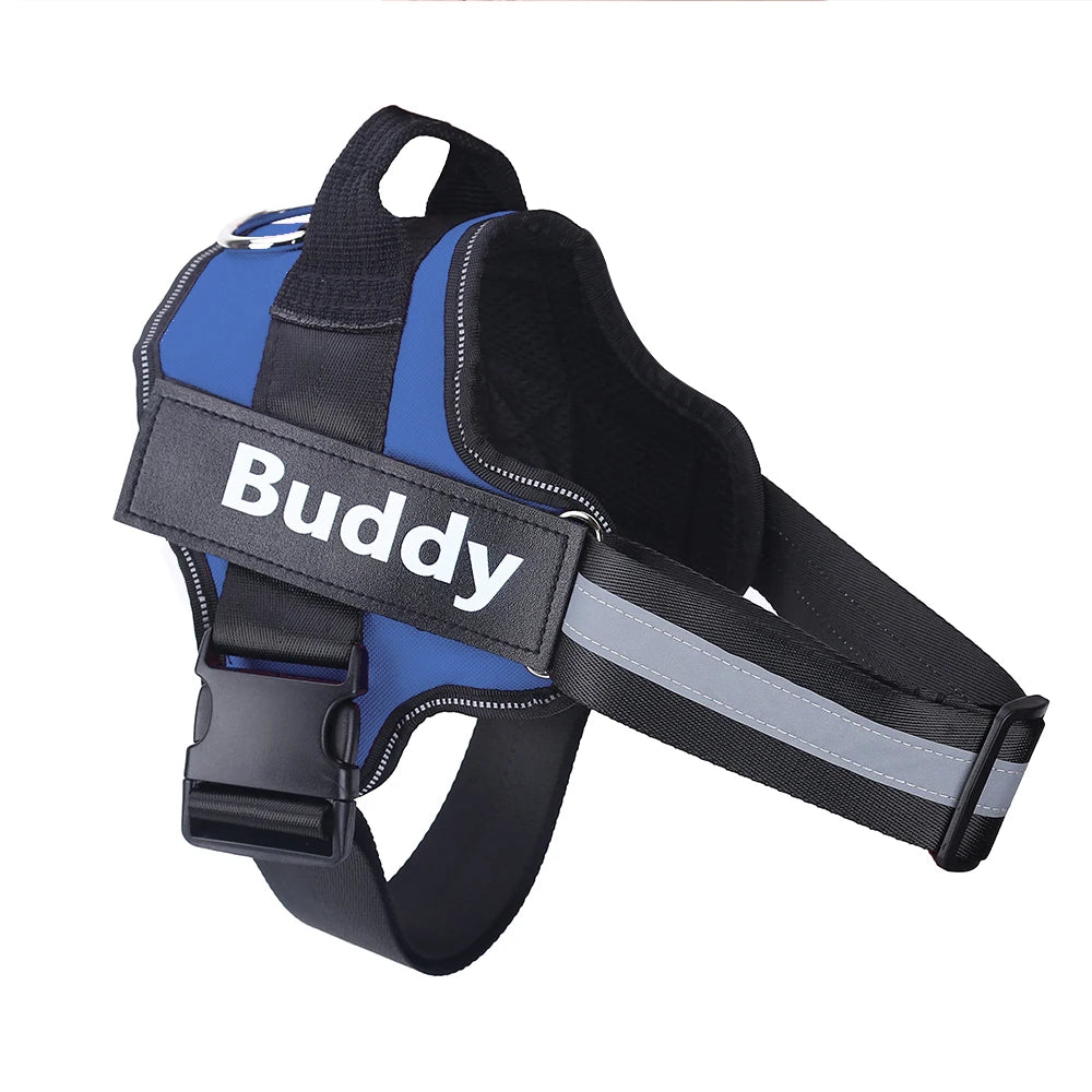 Senior Dog Walking Harness – Reflective & Adjustable
