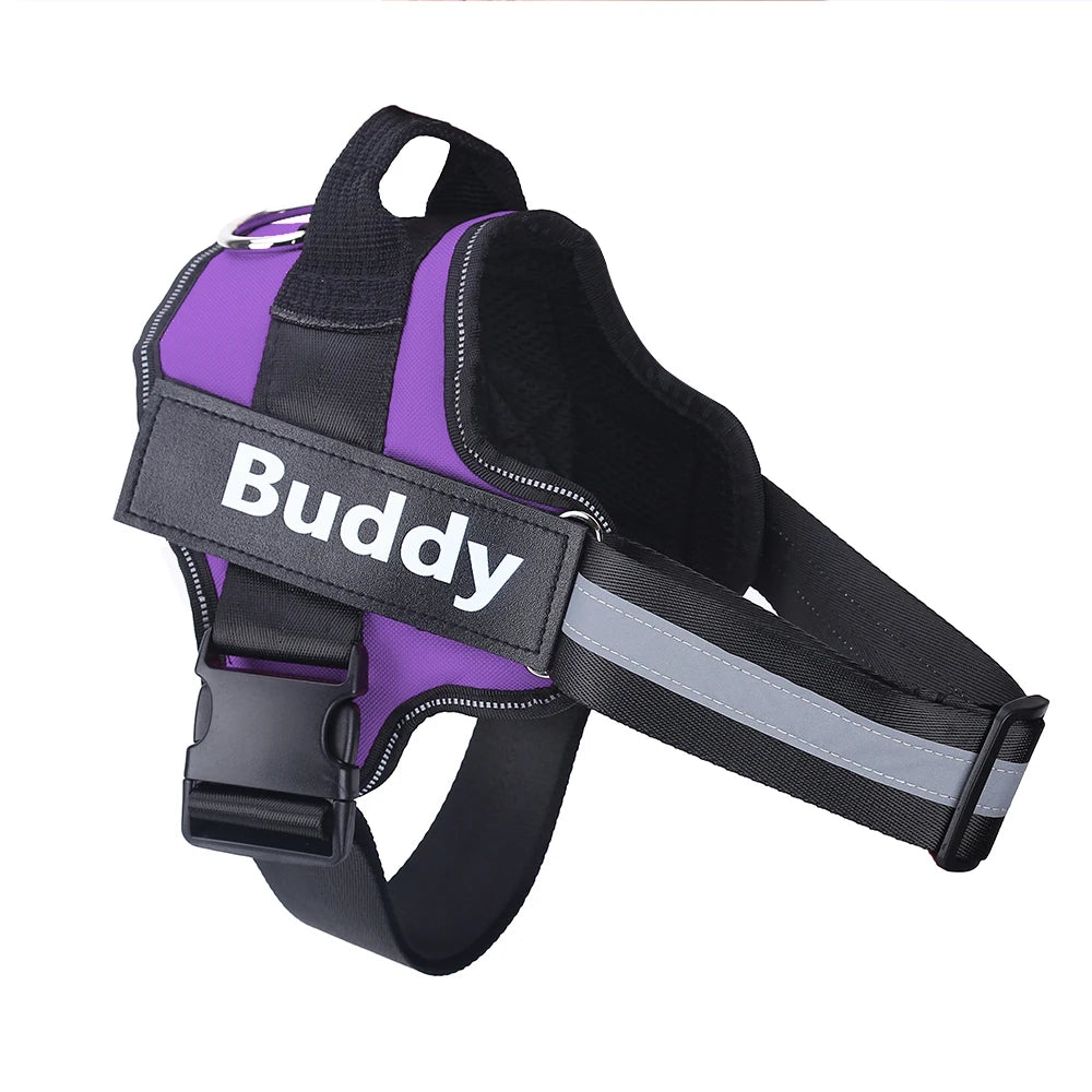 Senior Dog Walking Harness – Reflective & Adjustable