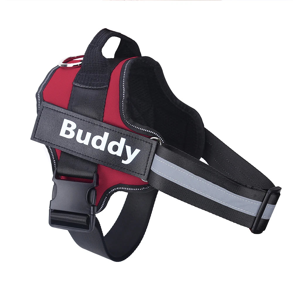 Senior Dog Walking Harness – Reflective & Adjustable