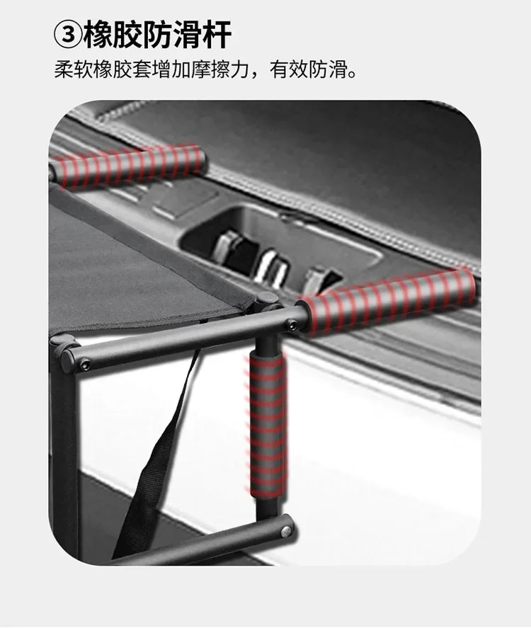Foldable Dog Car Ramp – Portable Steel Ladder