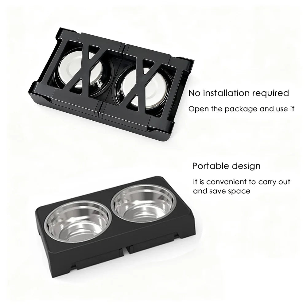 Elevated Dog Feeder – Raised Bowls for Senior Dogs