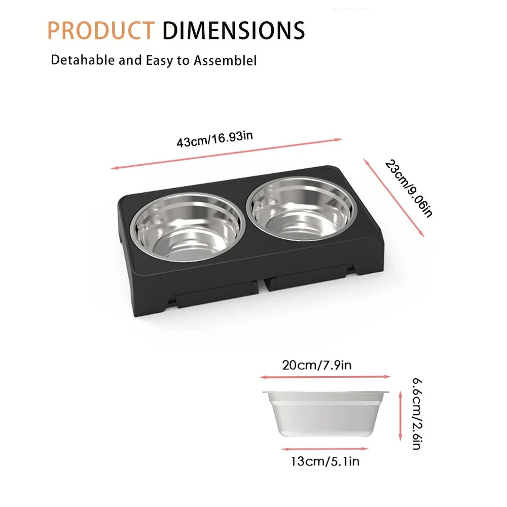 Elevated Dog Feeder – Raised Bowls for Senior Dogs