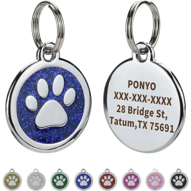 Personalised Dog ID Tag – Free Engraving
