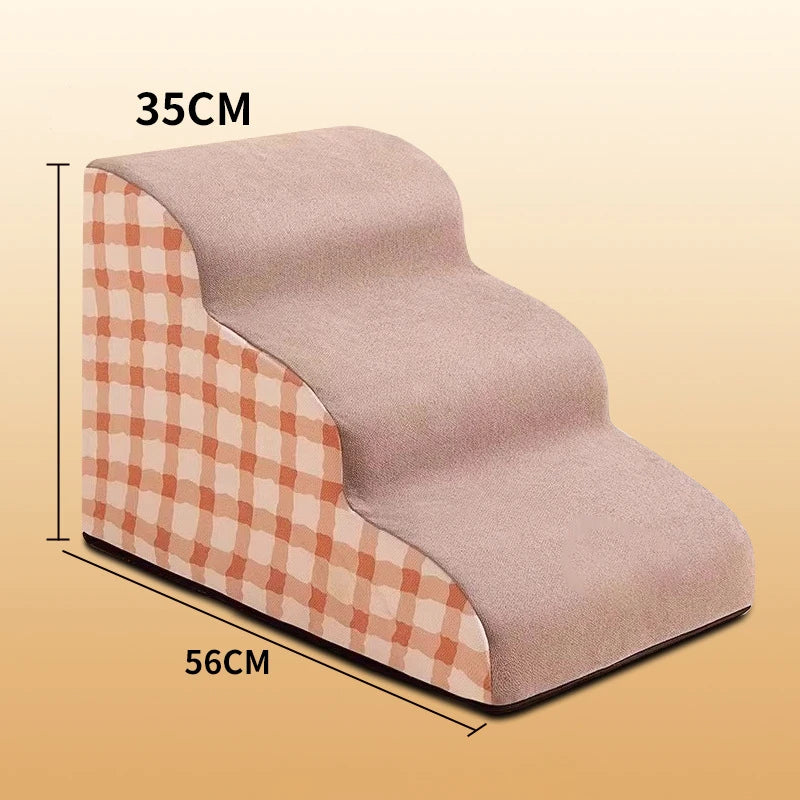 Senior Dog Ramp – Non-Slip Memory Foam Steps