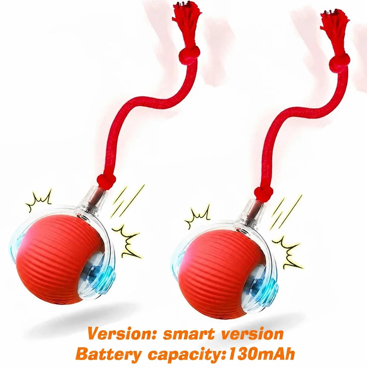Automatic Rolling Dog Ball – Rechargeable Interactive Toy
