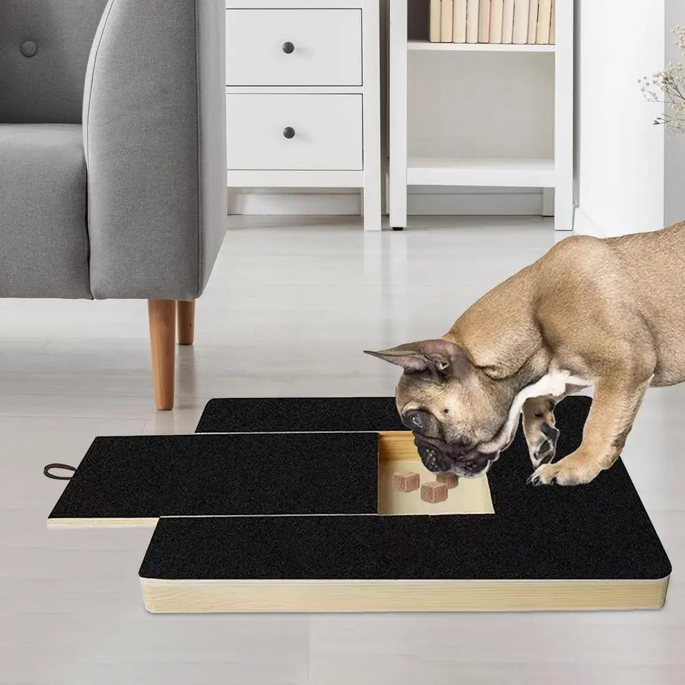 Dog Nail Scratch Board with Treat Box