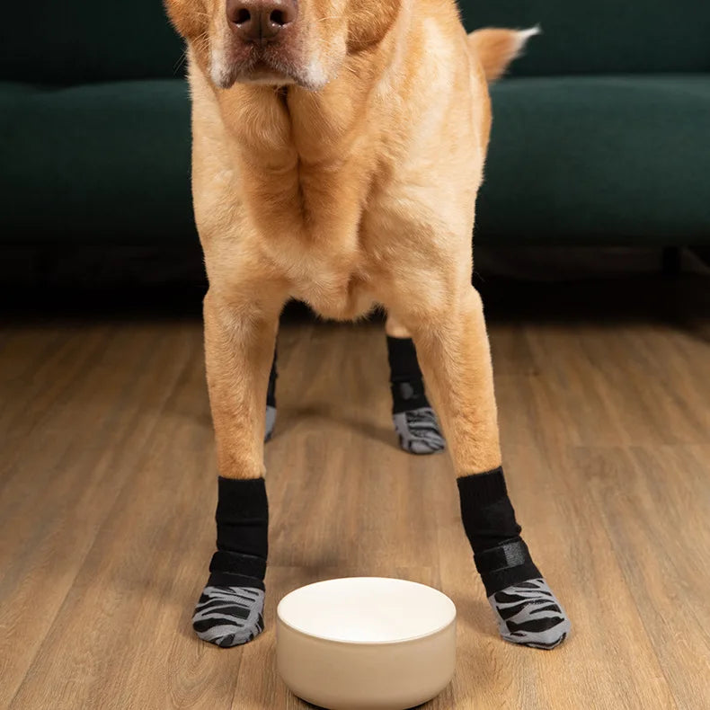 Anti-Slip Dog Socks – Indoor Traction & Paw Protection