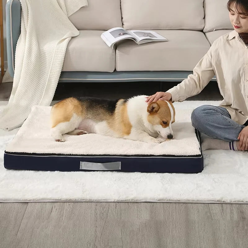 Memory Foam Dog Bed – Soft, Supportive & Washable