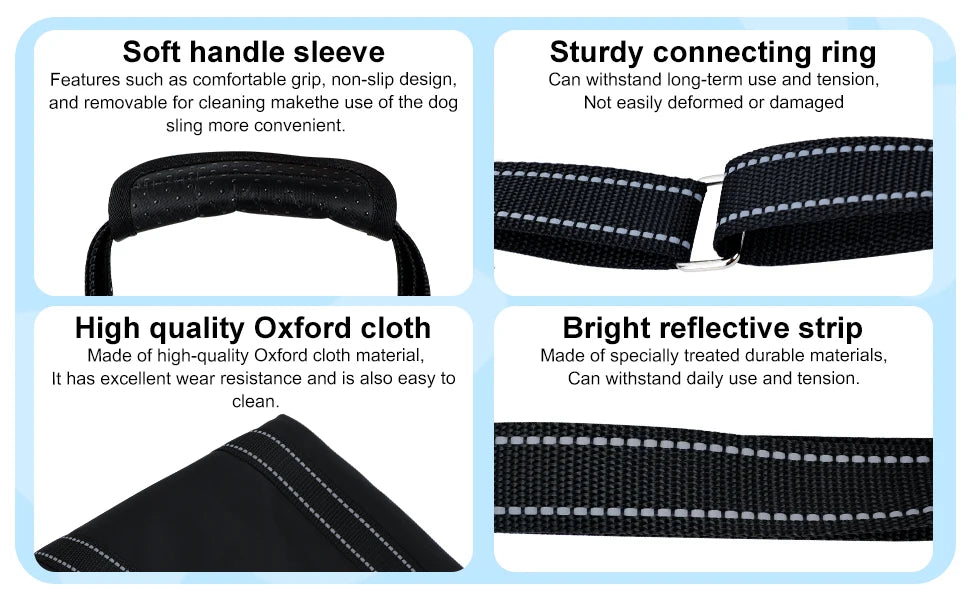 Senior Dog Rear Leg Sling Harness – Rehab & Mobility Aid