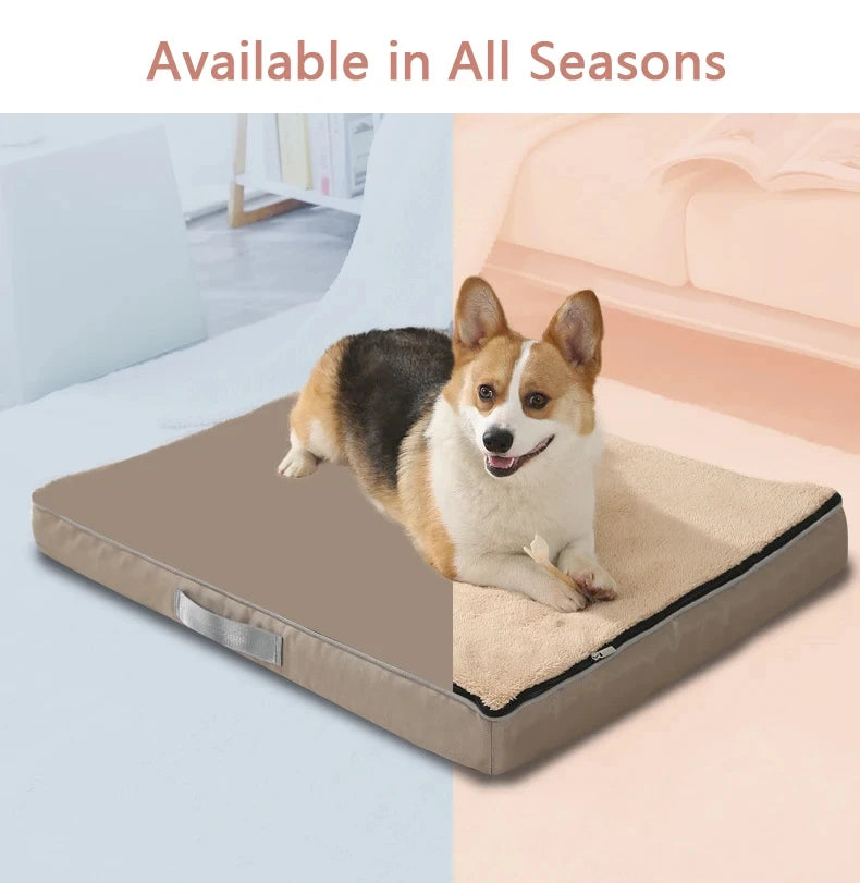 Memory Foam Dog Bed – Soft, Supportive & Washable