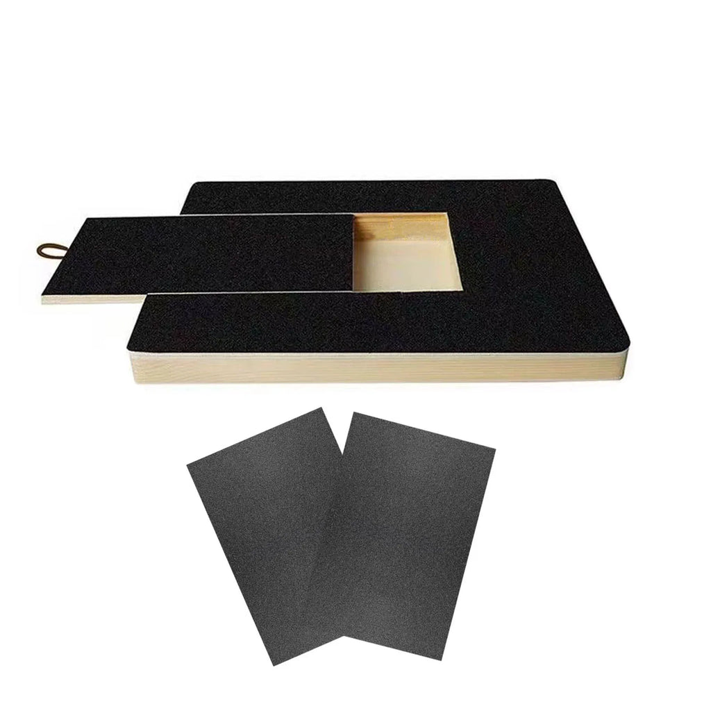 Dog Nail Scratch Board with Treat Box