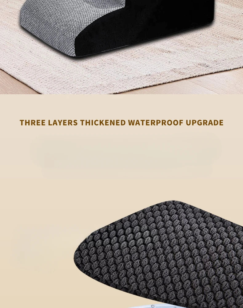 Senior Dog Ramp – Non-Slip Memory Foam Steps