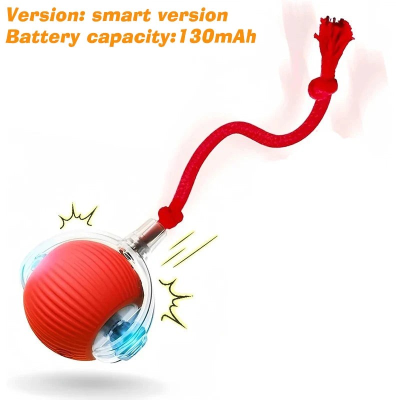 Automatic Rolling Dog Ball – Rechargeable Interactive Toy