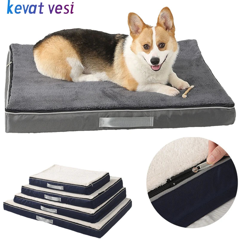 Memory Foam Dog Bed – Soft, Supportive & Washable