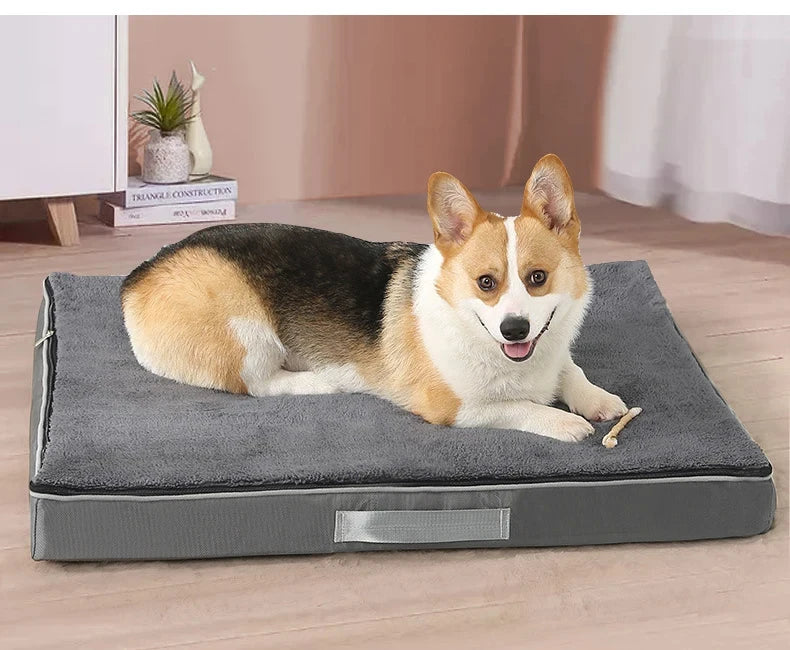 Memory Foam Dog Bed – Soft, Supportive & Washable