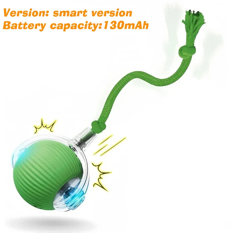 Automatic Rolling Dog Ball – Rechargeable Interactive Toy